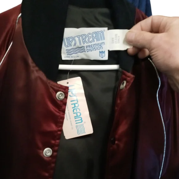 Michael Jackson Tour Jacket - Maroon with tags. Large - Picture 2 of 6